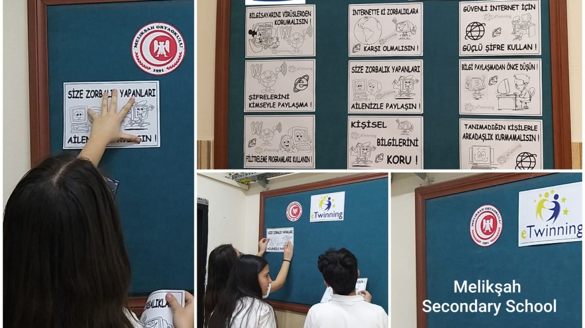 Okulumuz öğrencilerinin ortak olduğu uluslararası eTwinning projesi 